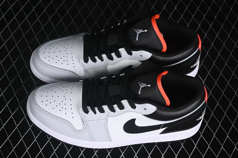 All categories Air Jordan Jordan series basketball shoes Air Jordan 1 Low G version pure original Air Jordan 1 Low AJ1 Joe 1 white gray black hook low-top retro cultural basketball shoes 553558-045